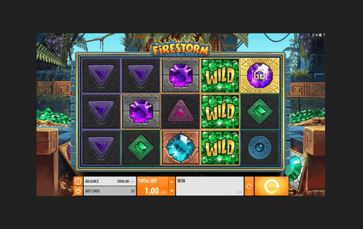 Firestorm Online Slot Symbols